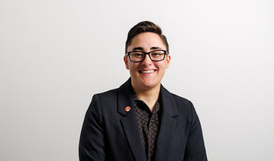 Headshot of Emily Rose in front of a white background.