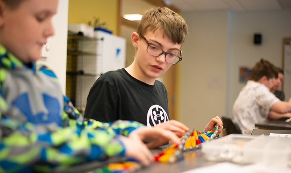 Children in the citylab program