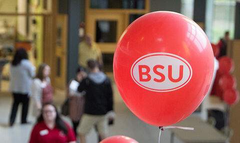 A scene from New Admitted Student Day