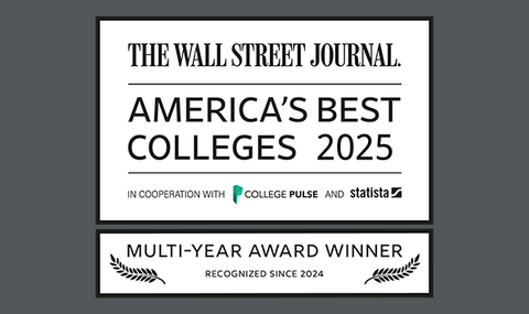 Wall Street Journal America's Best Colleges 2025