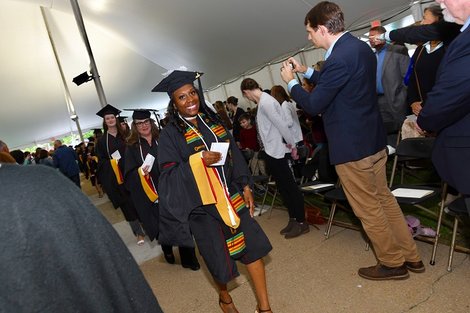 About 460 Celebrated At Graduate Commencement | Bridgewater State ...