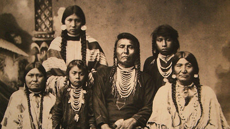 Chief Joseph And Family 