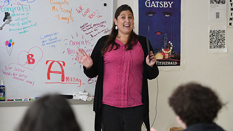 Alumna Wins 'Oscar' of Teaching | Bridgewater State University